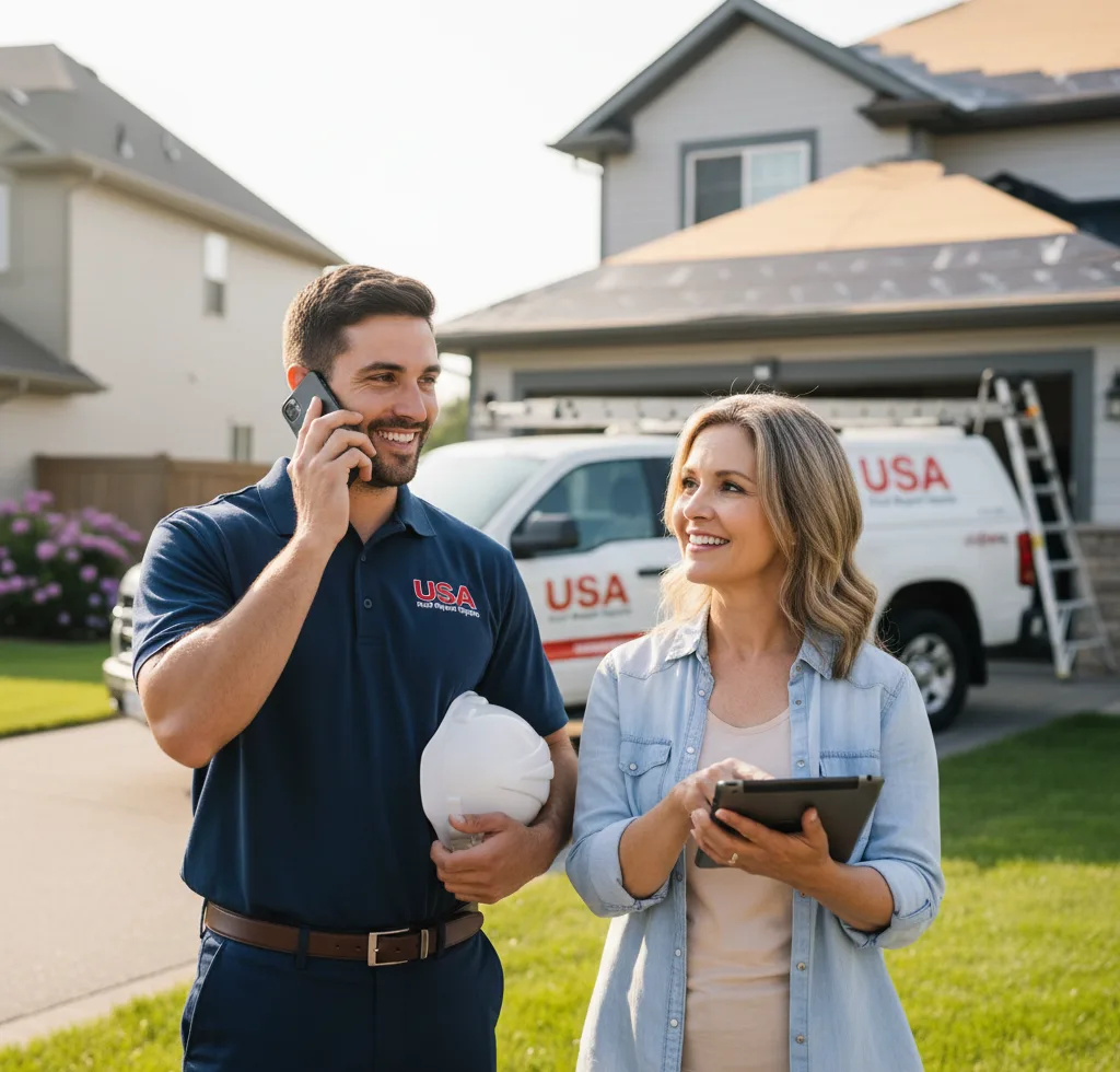 USA Roof Repair Experts customer support in Syracuse